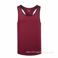 Sports Workout Fitness Ribbed Gym Tank Top Men